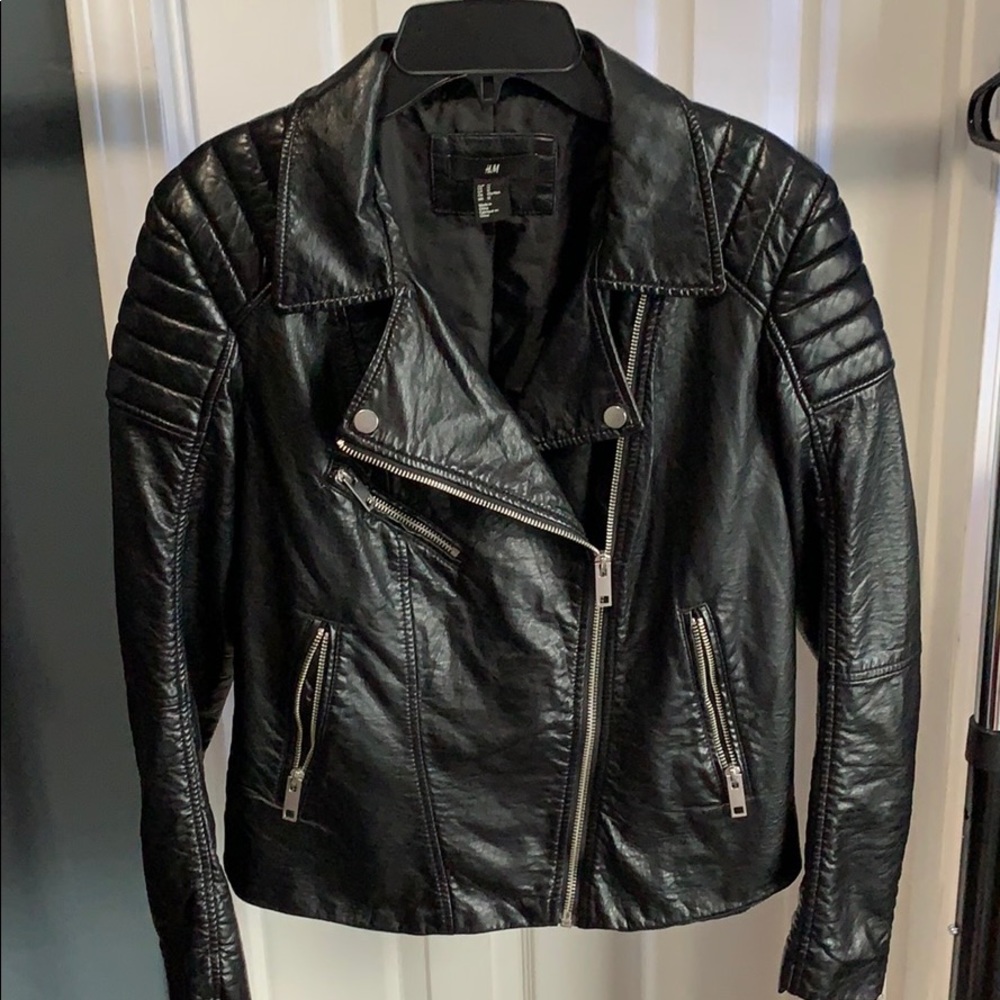 H&M Black Moto Jacket